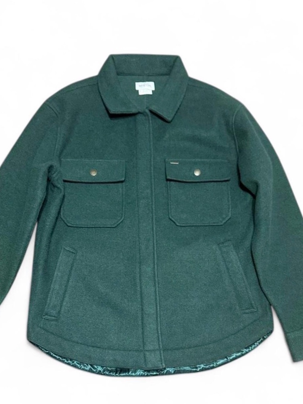 🌲 Rare Brixton Durham Felted Shirt Jacket – Women’s Medium 🖤